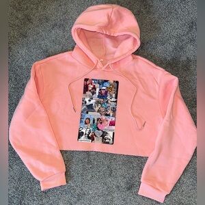 Custom Swift cropped hoodie